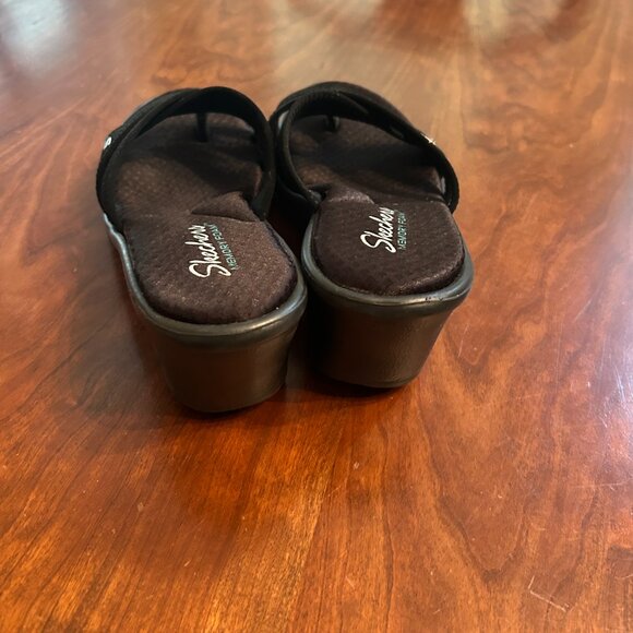NWT - SKECHERS Rumblers Young At Heart Wedge Sandal - Picture 4 of 4